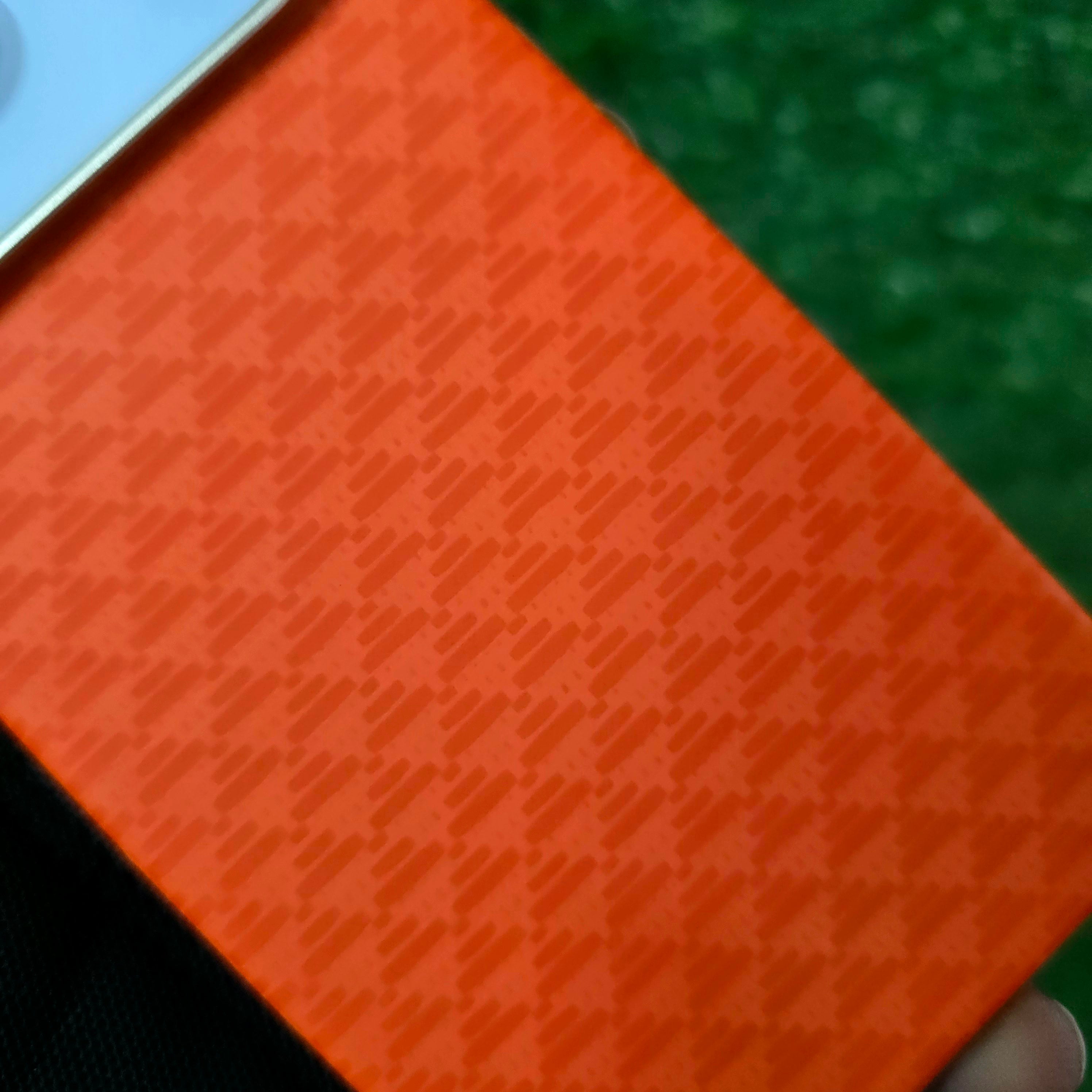 iPhone 17 Pro Max Carbon Cover, SIBLING Series Case with Metal Camera Protection - Orange